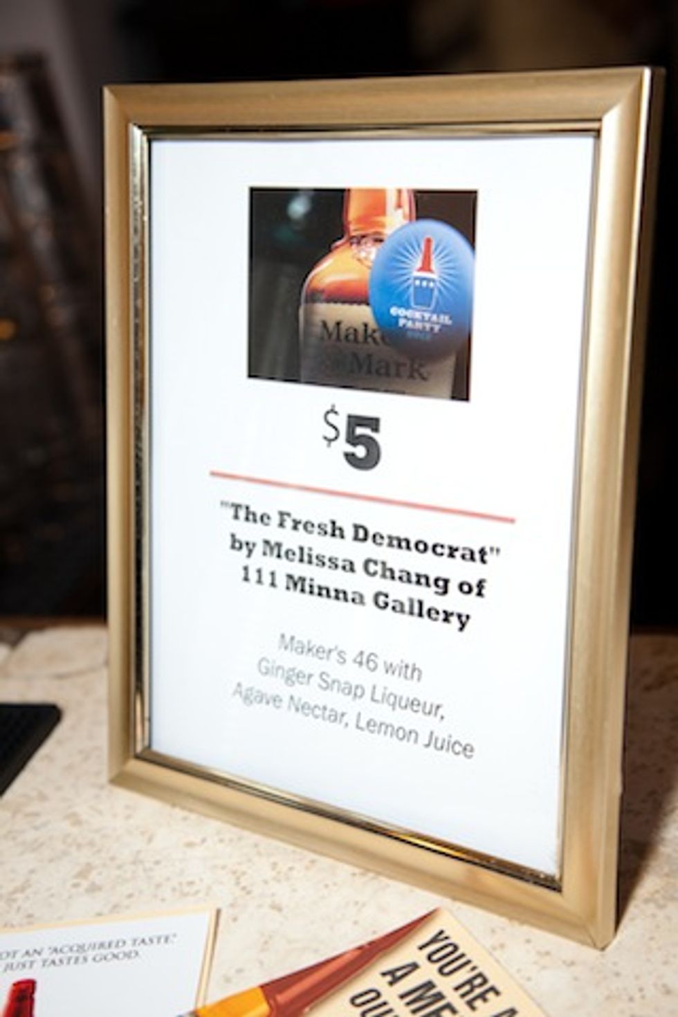 Photos Maker's Mark Cocktail Party at Minna Gallery 7x7 Bay Area