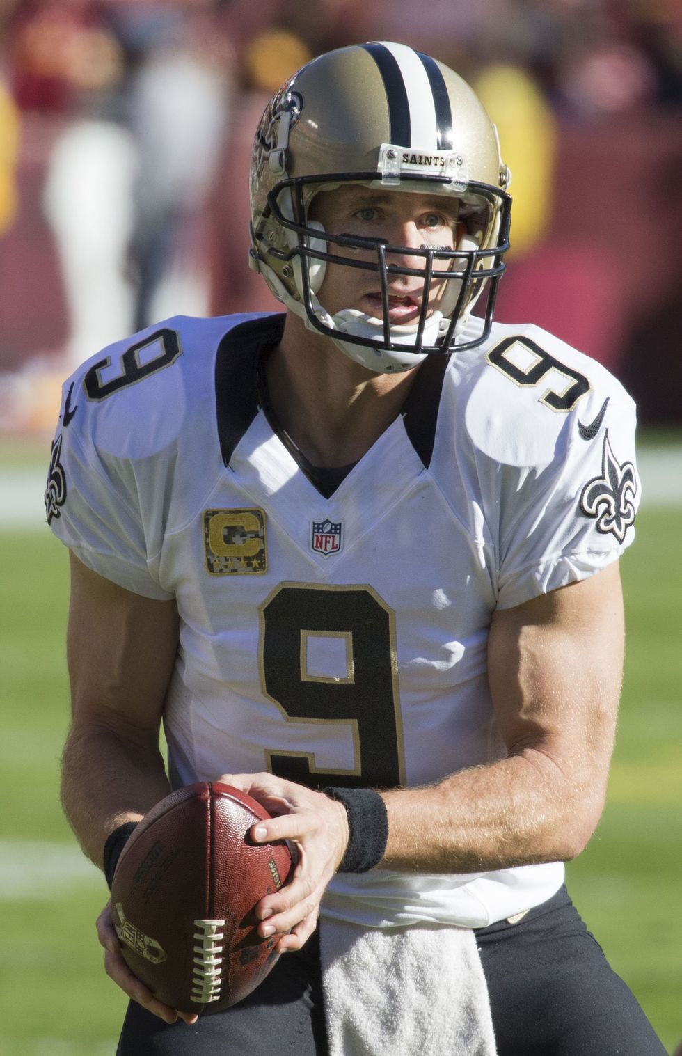 The story behind Drew Brees' birthmark, and why he'll never get it removed
