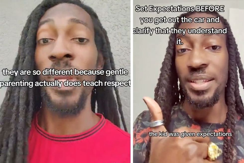 Behavioral specialist demonstrates gentle parenting vs. permissive parenting