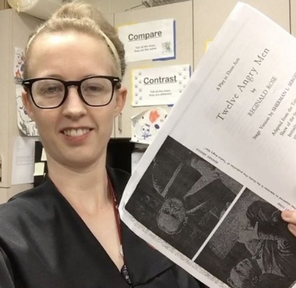 Oklahoma revoked this teacher's license for standing up against book bans. She's not backing down.