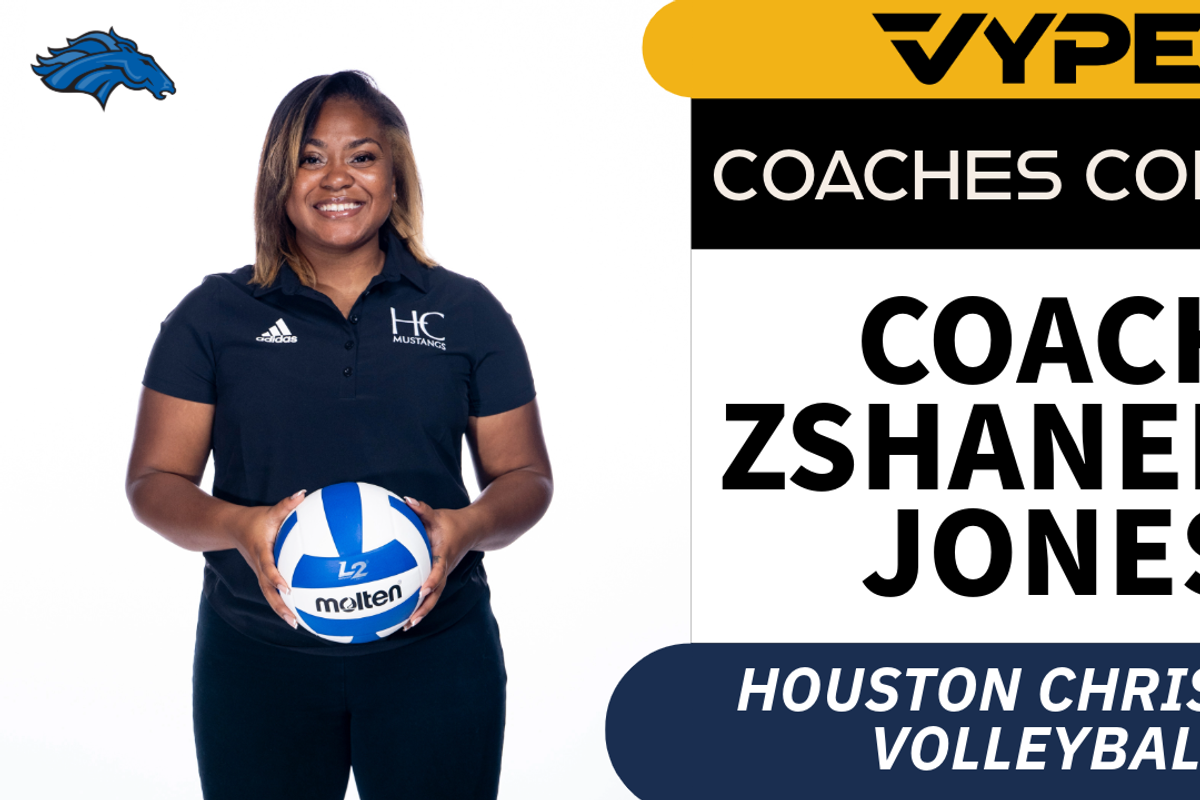 VYPE Coaches Corner: Houston Christian Volleyball Coach Zshanelle Jones