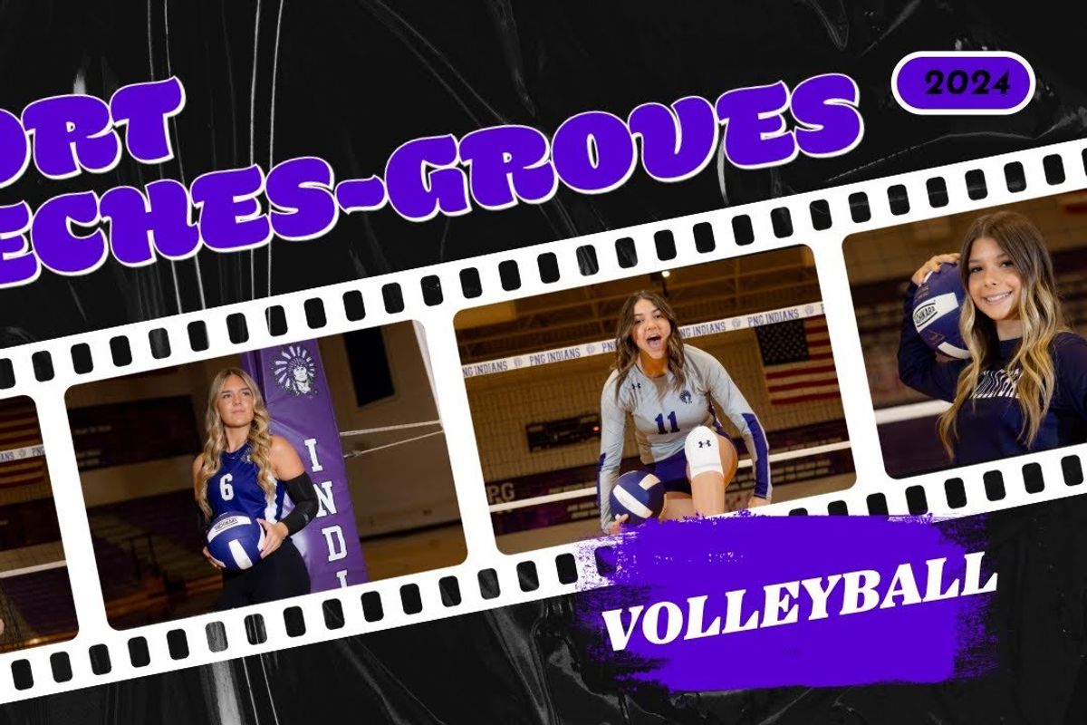 ROLL THE TAPE: 2024 Port Neches-Groves HS Volleyball Media Day