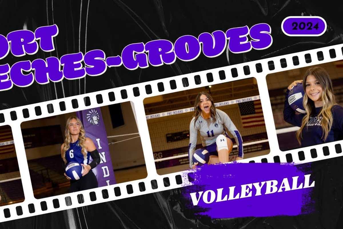 ROLL THE TAPE: 2024 Port Neches-Groves HS Volleyball Media Day