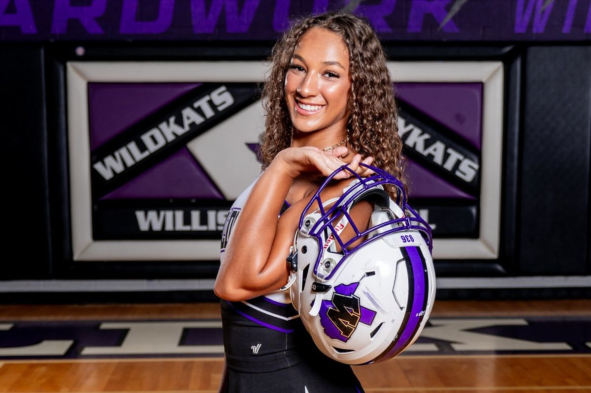 BLEEDING PURPLE: Williams has become fully immersed in the Willis ISD culture