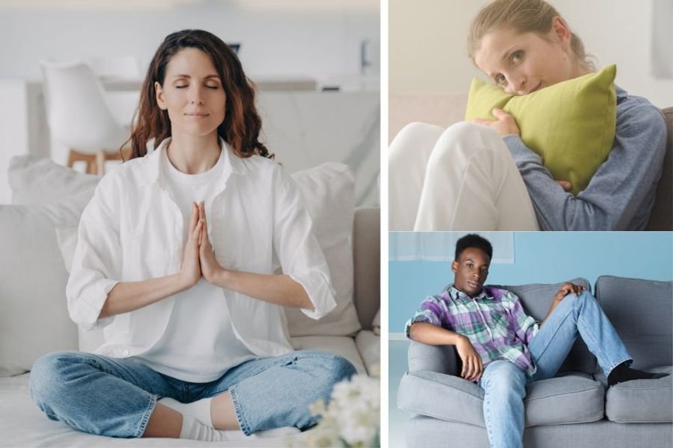 Pillow hugger or stool rester? What your couch sitting style uncovers about your personality