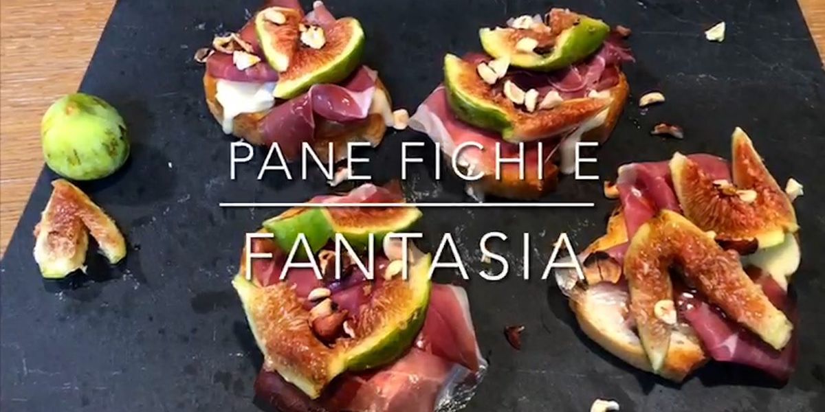 Cuciniamo insieme: pane, fichi e fantasia