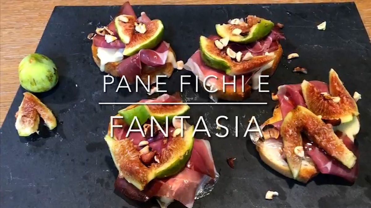 Cuciniamo insieme: pane, fichi e fantasia