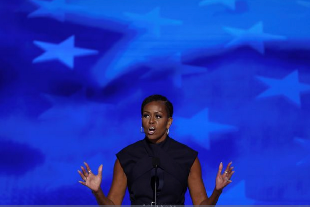 'Hope Is Making A Comeback': Michelle Obama Blows Off The Roof
