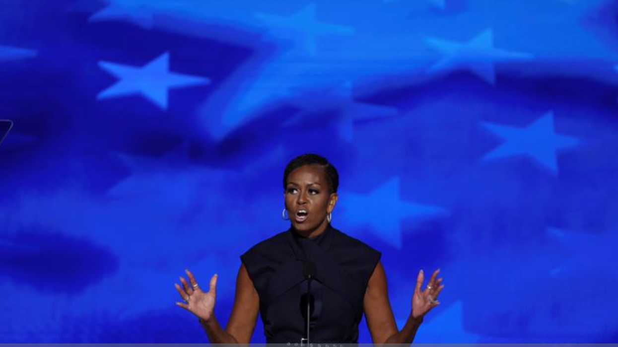 'Hope Is Making A Comeback': Michelle Obama Blows Off The Roof