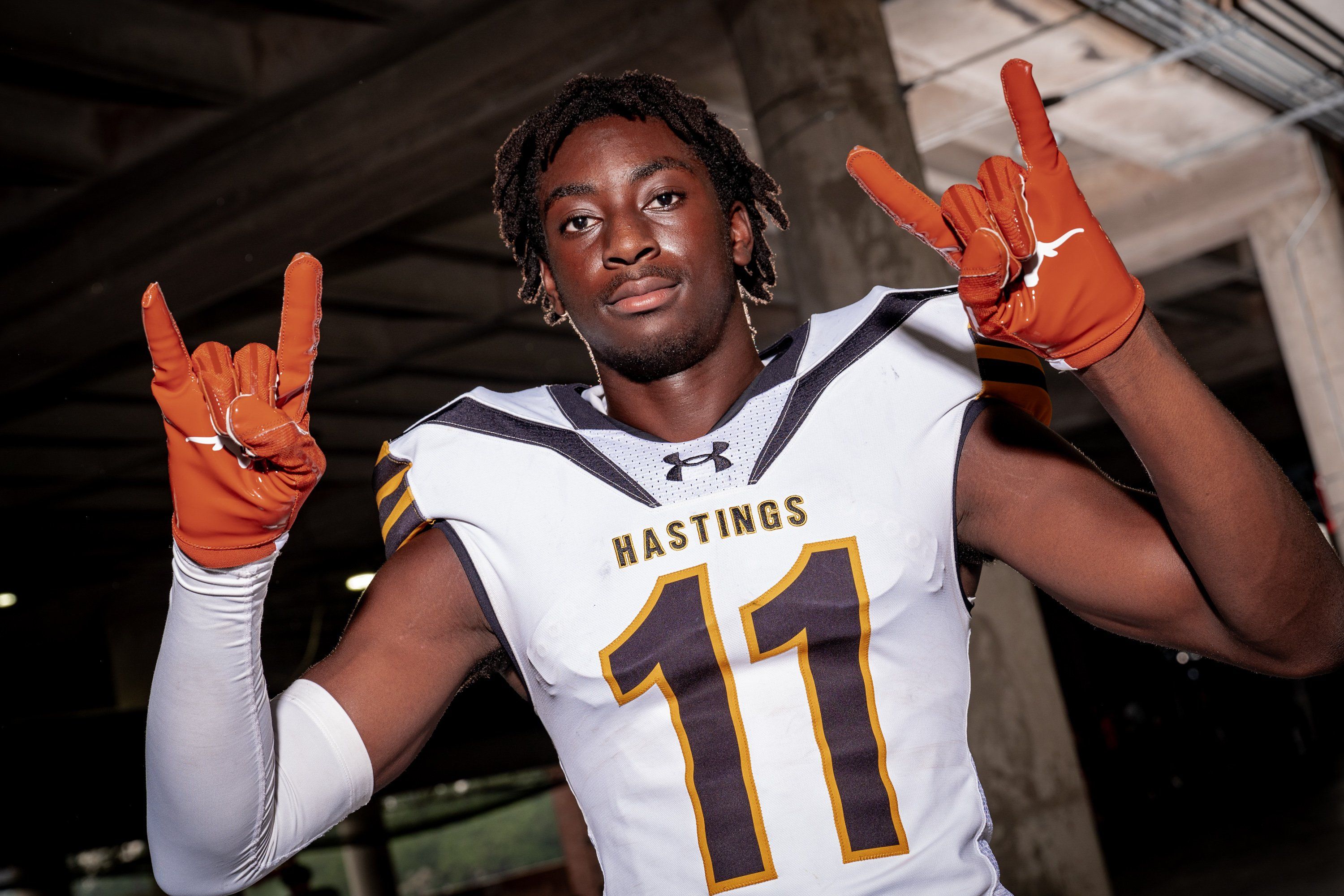 TARDY TO THE PARTY: Hastings' Orogbo a future star in the making