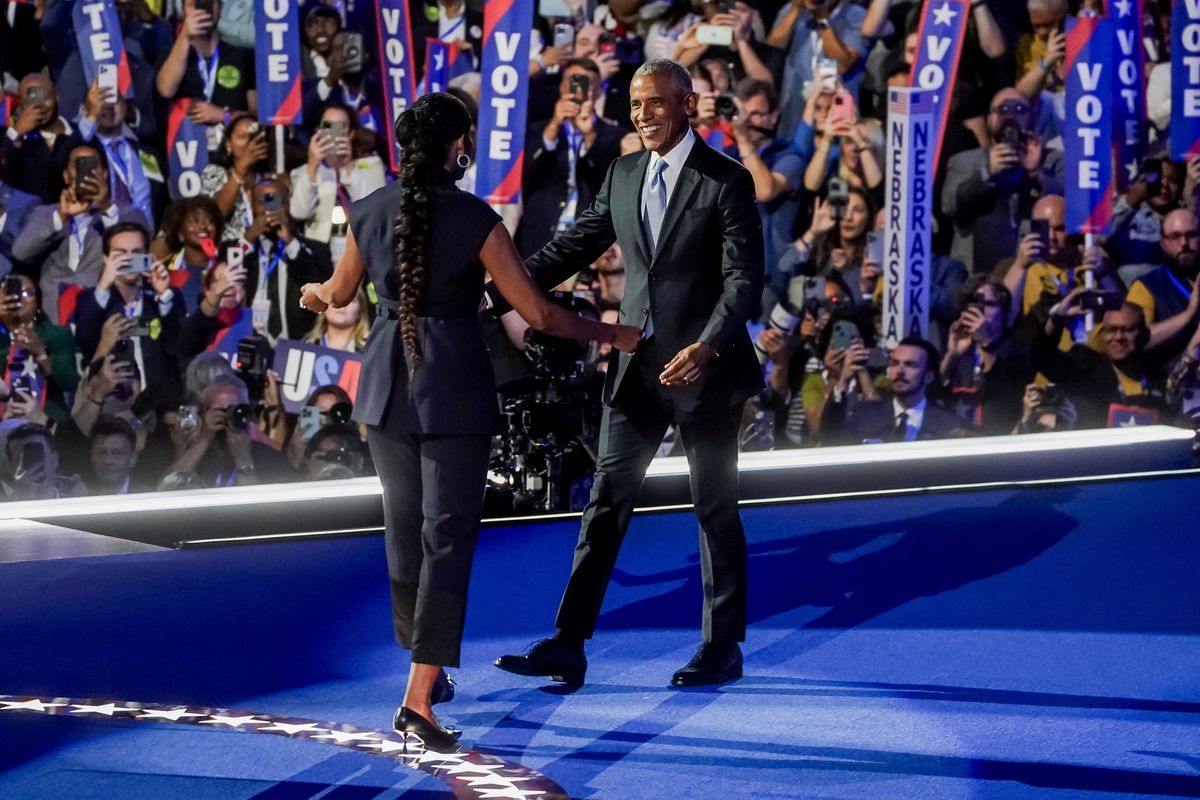 Media in tilt per Barack&Michelle