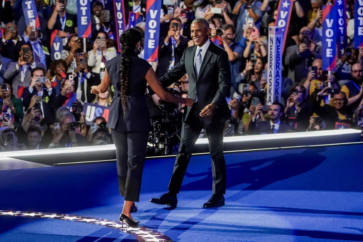 Media in tilt per Barack&Michelle