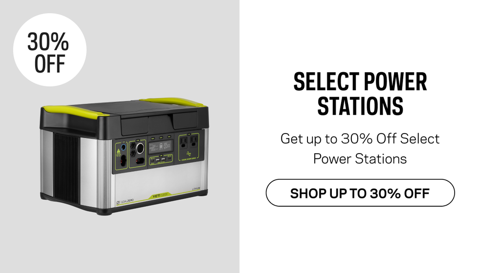 a photo of Goal Zero Labor Day Sale