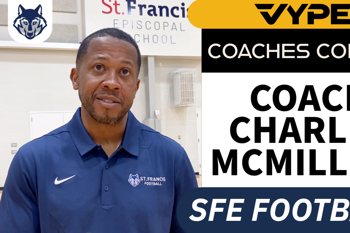 VYPE Coaches Corner: St. Francis Epsicopal football coach Charles McMillian