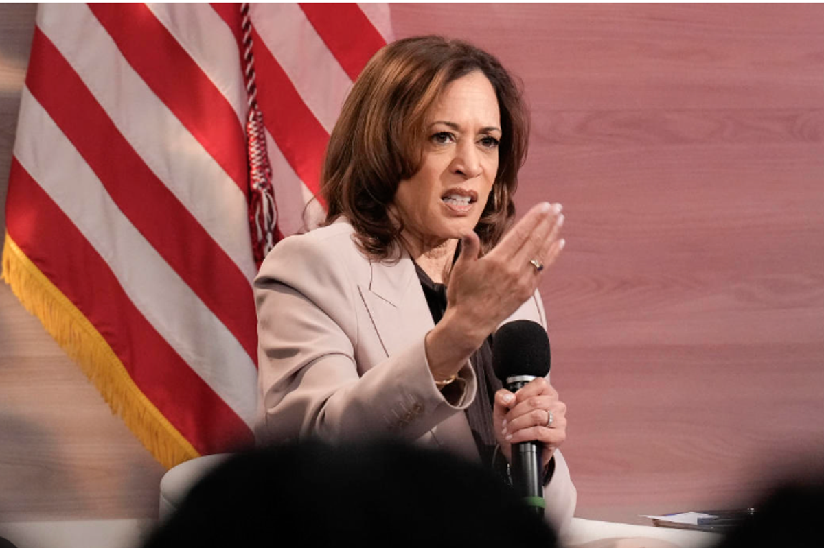 Harris Denounces Trump And Vance For Springfield 'Pet" Hoax