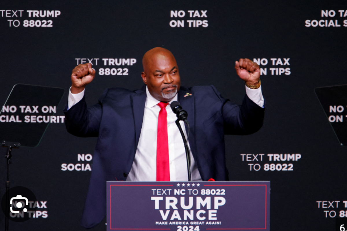 Democrat Crushes 'Black Nazi' Robinson In North Carolina Governor's Race