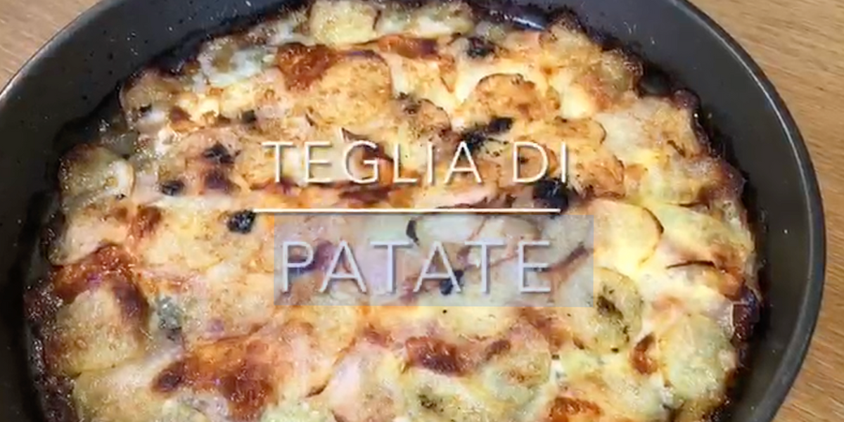 Cuciniamo insieme: teglia di patate