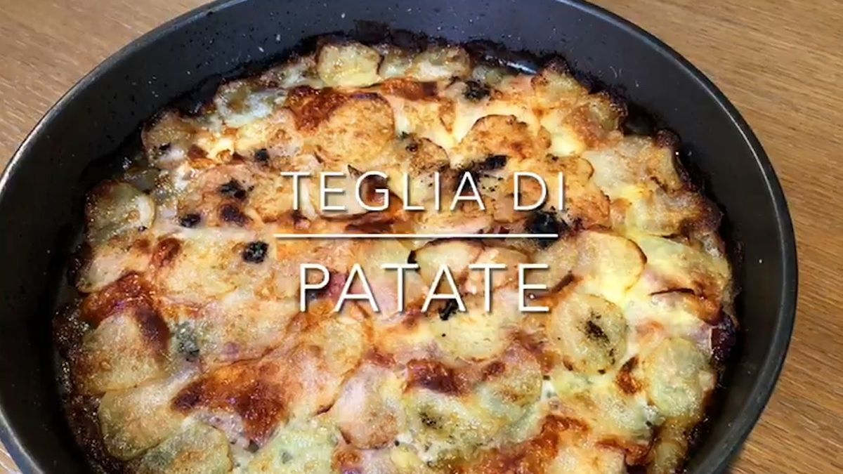 Cuciniamo insieme: teglia di patate