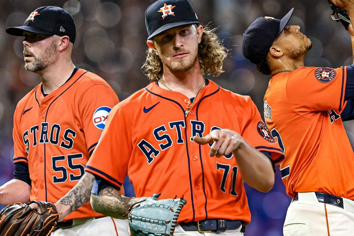Astros Ryan Pressly, Josh Hader, Bryan Abreu