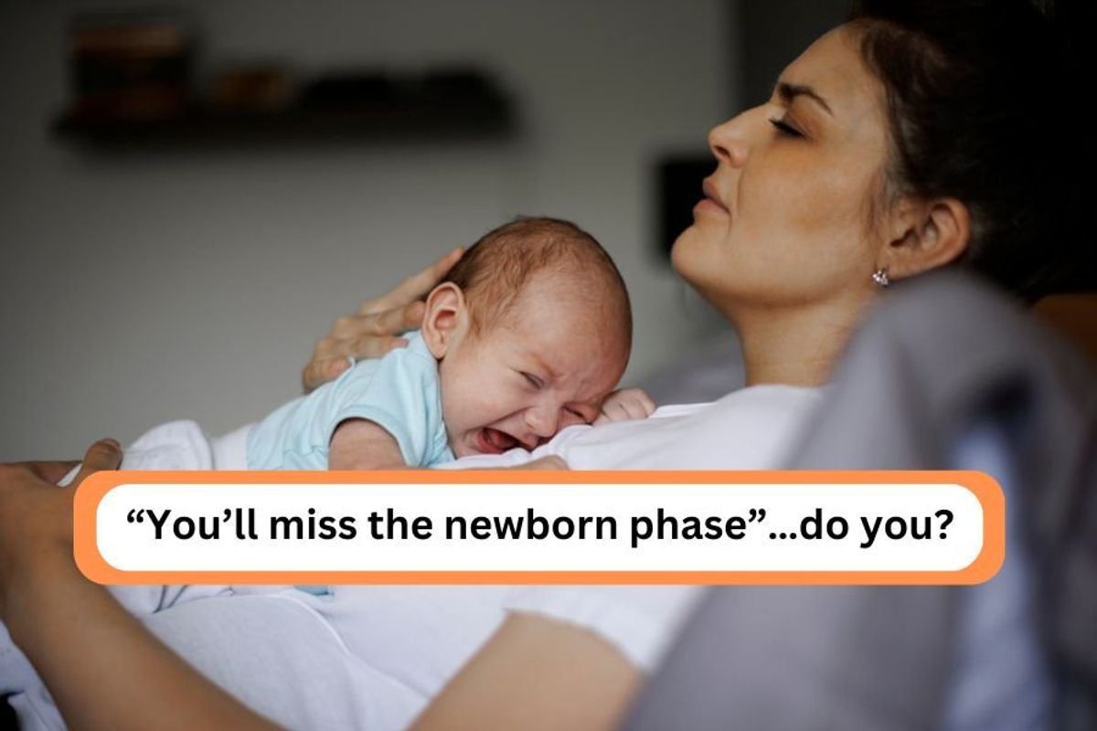 newborn phase, parenting, missing newborn phase, ask reddit