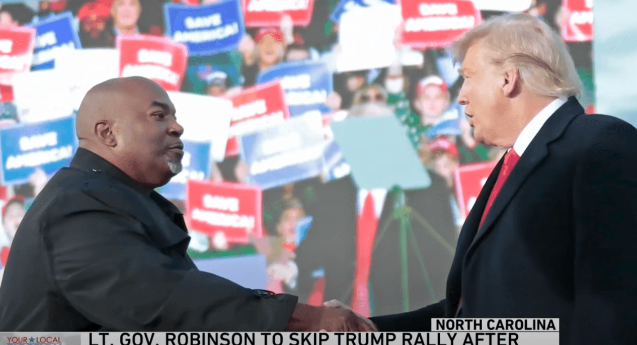 'Trump Looks Bad' As He Pretends Ignorance Of Mark Robinson Scandal