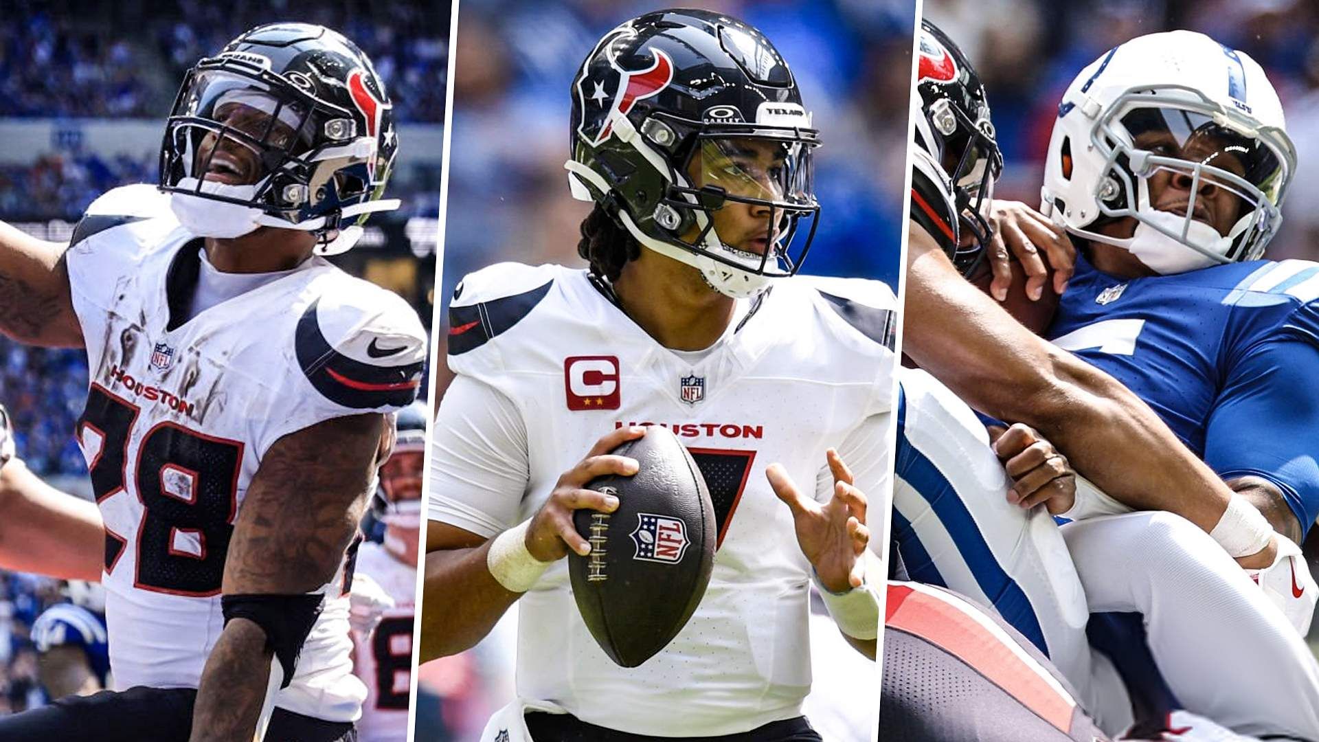 Texans Joe Mixon, CJ Stroud, Colts 