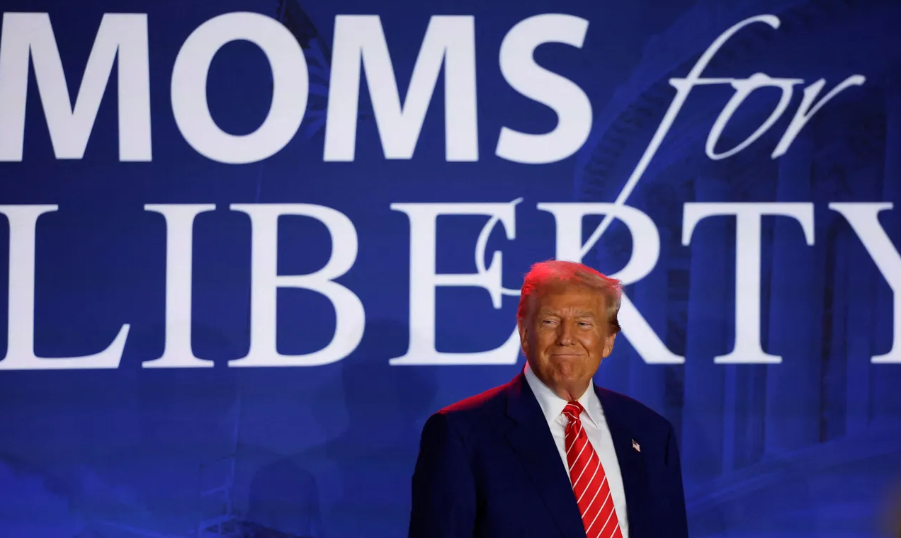 Trump Campaign Can't Defend His Absurd Lie About Schools and Trans Surgeries