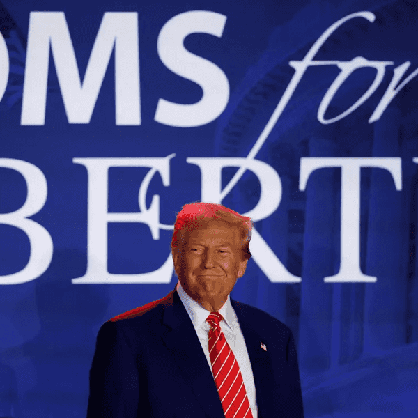 Trump Campaign Can't Defend His Absurd Lie About Schools and Trans Surgeries