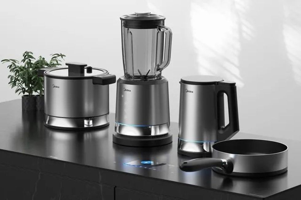 Midea is delivering some of the first cordless kitchen appliances with its new Celestial Flex Series collection