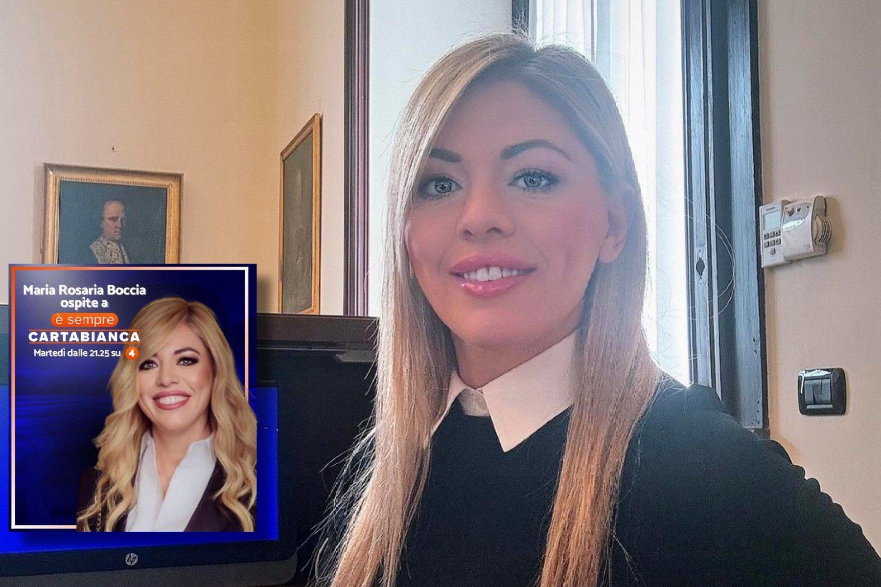 Maria Rosaria dà buca a «Cartabianca». Forse aveva paura delle domande vere...