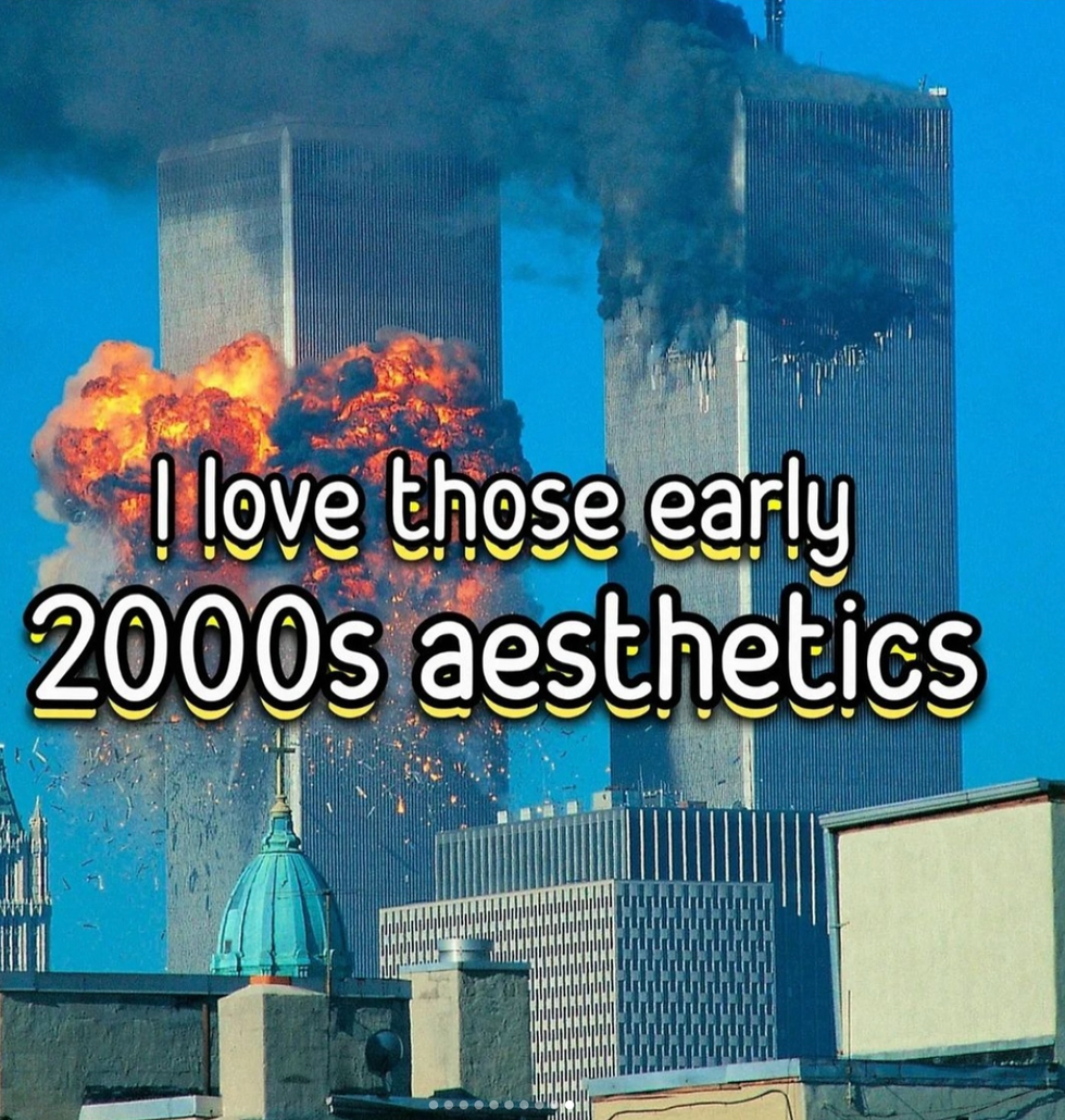 Gen Z has transformed the tragedy of September 11th into their biggest meme
