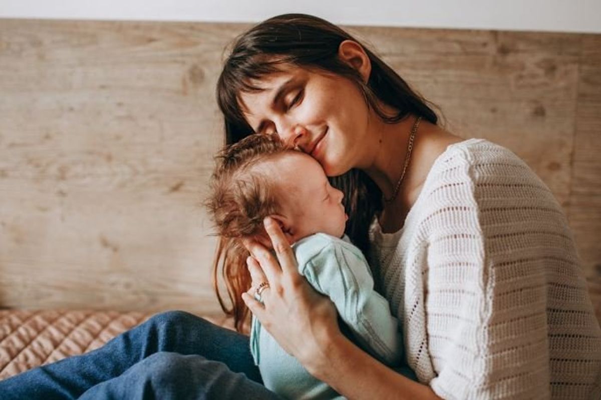 mom and baby, mothers, mom holding baby