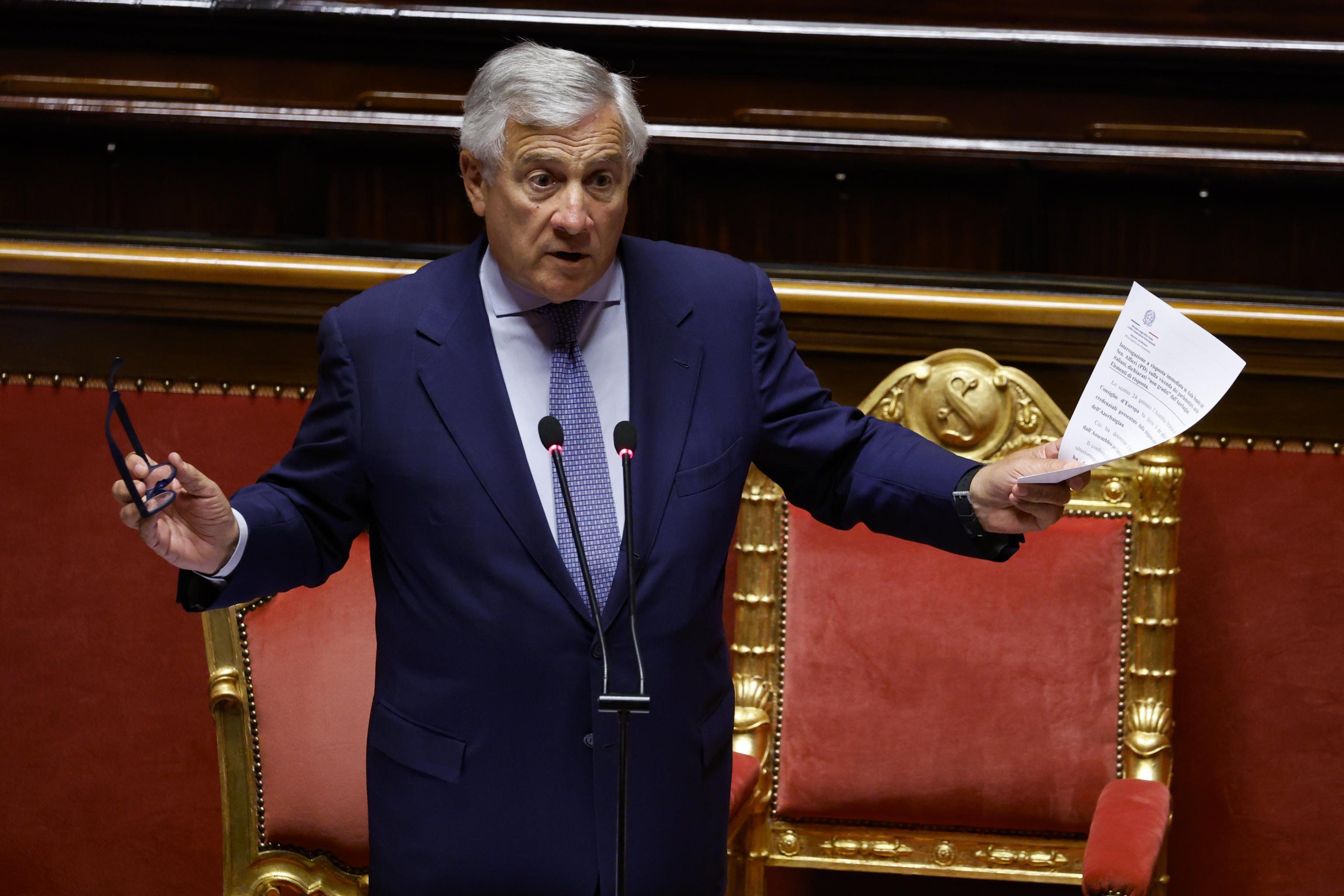 Tajani dà l’ultimatum all’opposizione: «Al candidato dell’Italia si dice sì»