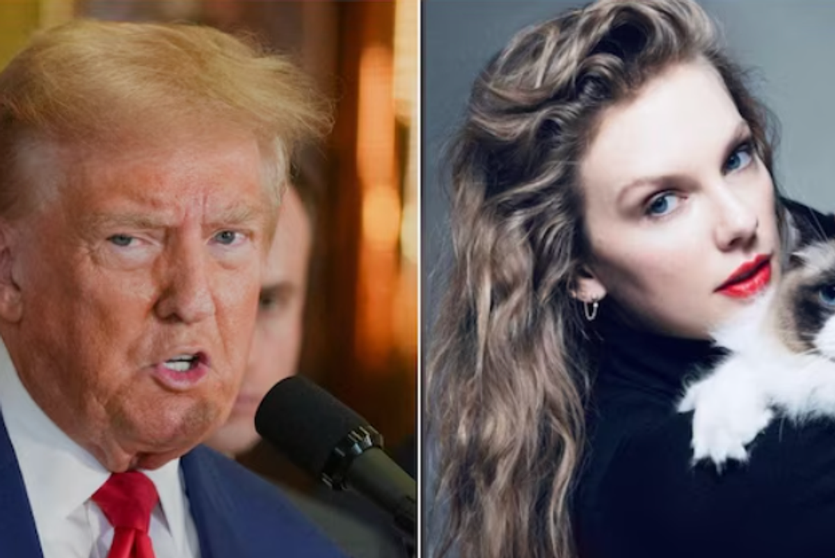 'Smallest Man Who Ever Lived': Trump Slammed Over Raging Taylor Swift Post