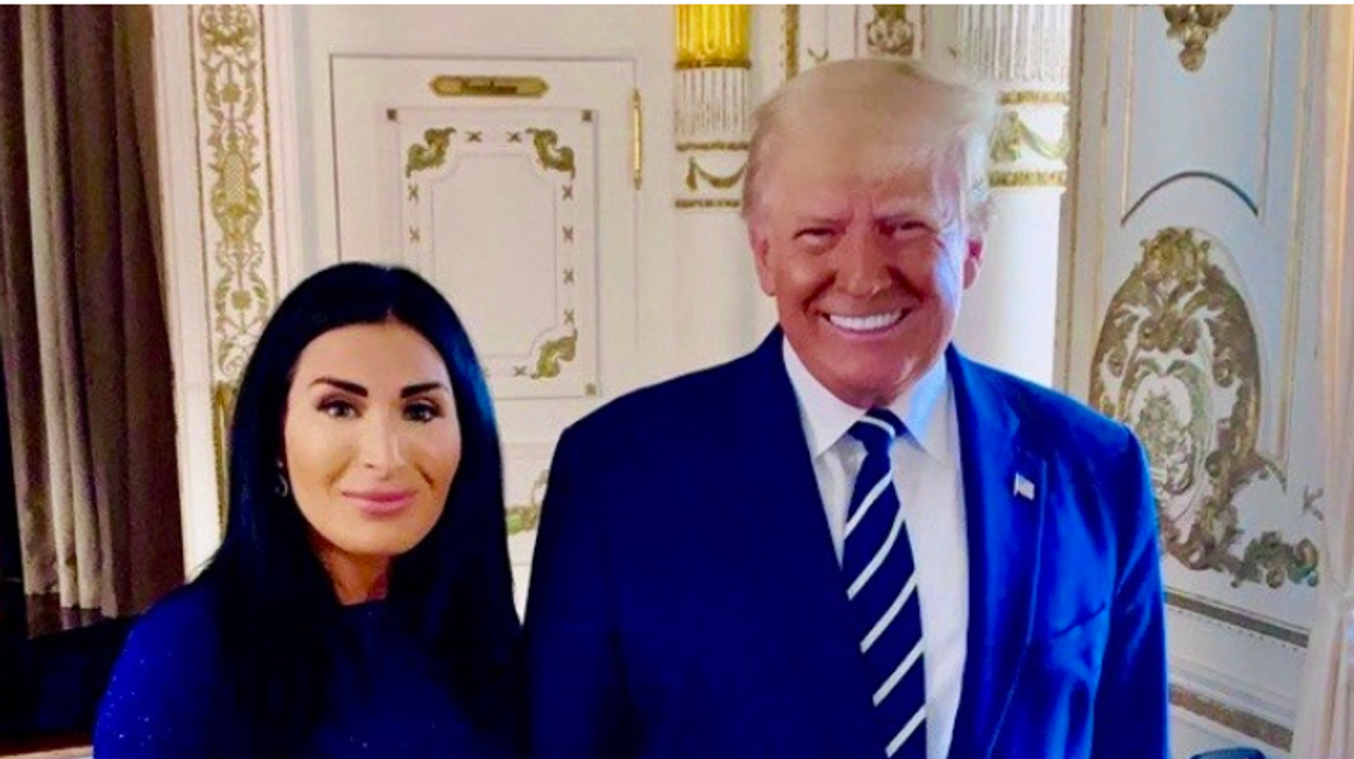 Melania Absent As Trump And Far-Right Agitator Laura Loomer 'Cozy Up'