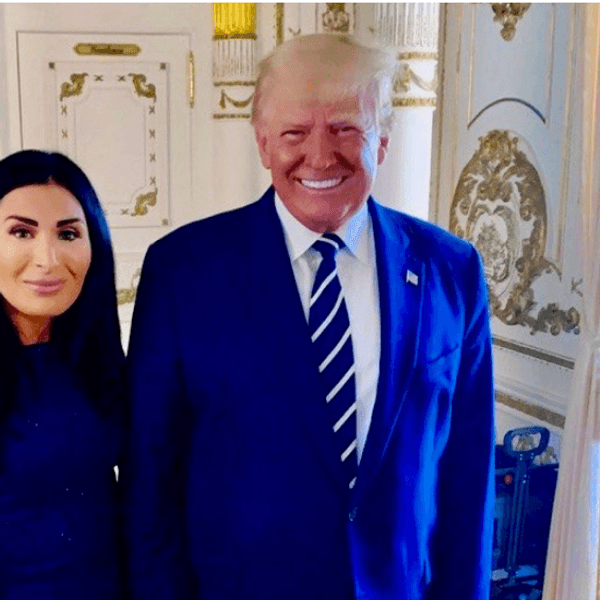 Melania Absent As Trump And Far-Right Agitator Laura Loomer 'Cozy Up'