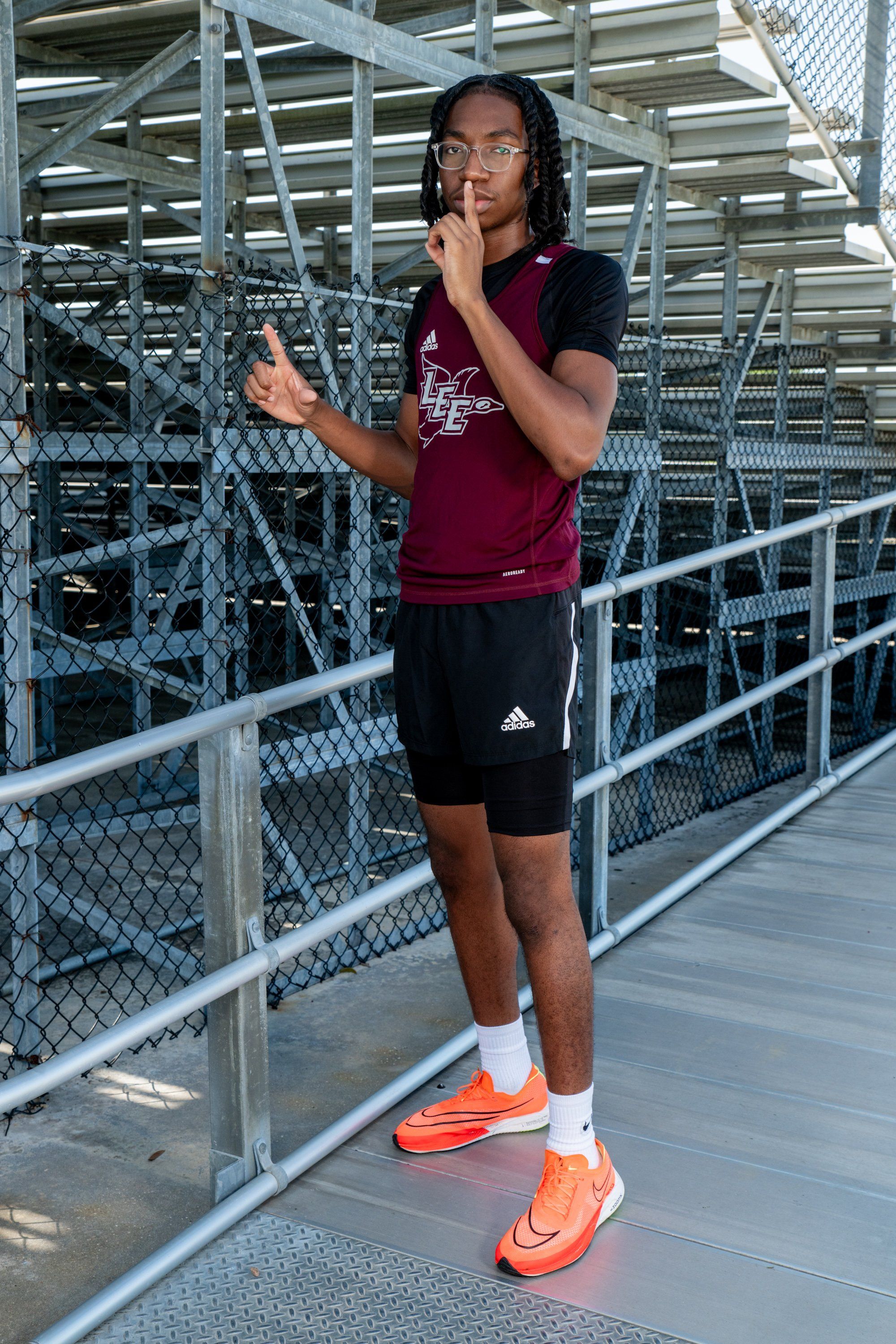 FULL-TIME COMPETITOR: Arzu plays a key role for Lee, as a three-sport athlete