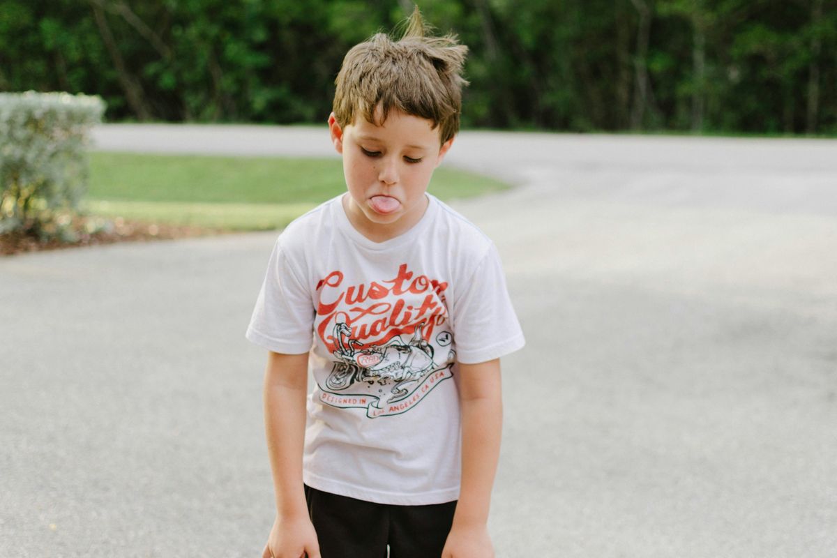rude child, child sticking out tongue, Dr. becky