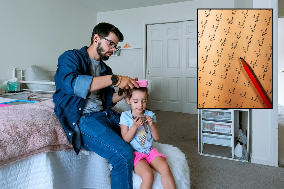 Dad uses simple math trick to stop his 6-year-old's tantrums in their tracks