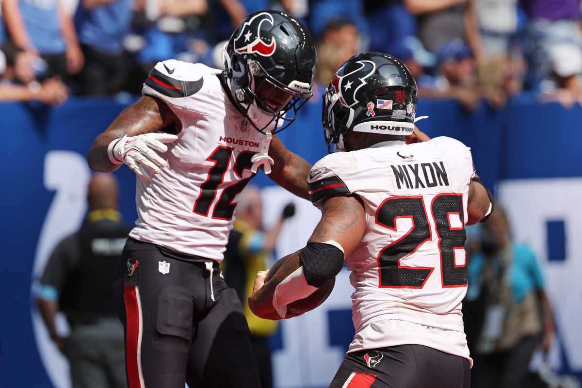 Texans Nico Collins, Joe Mixon