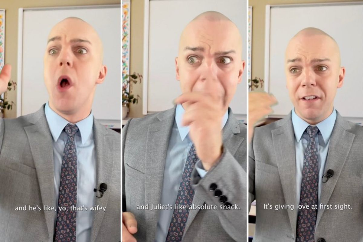 Side by side screenshots of Comedian Richard Franks