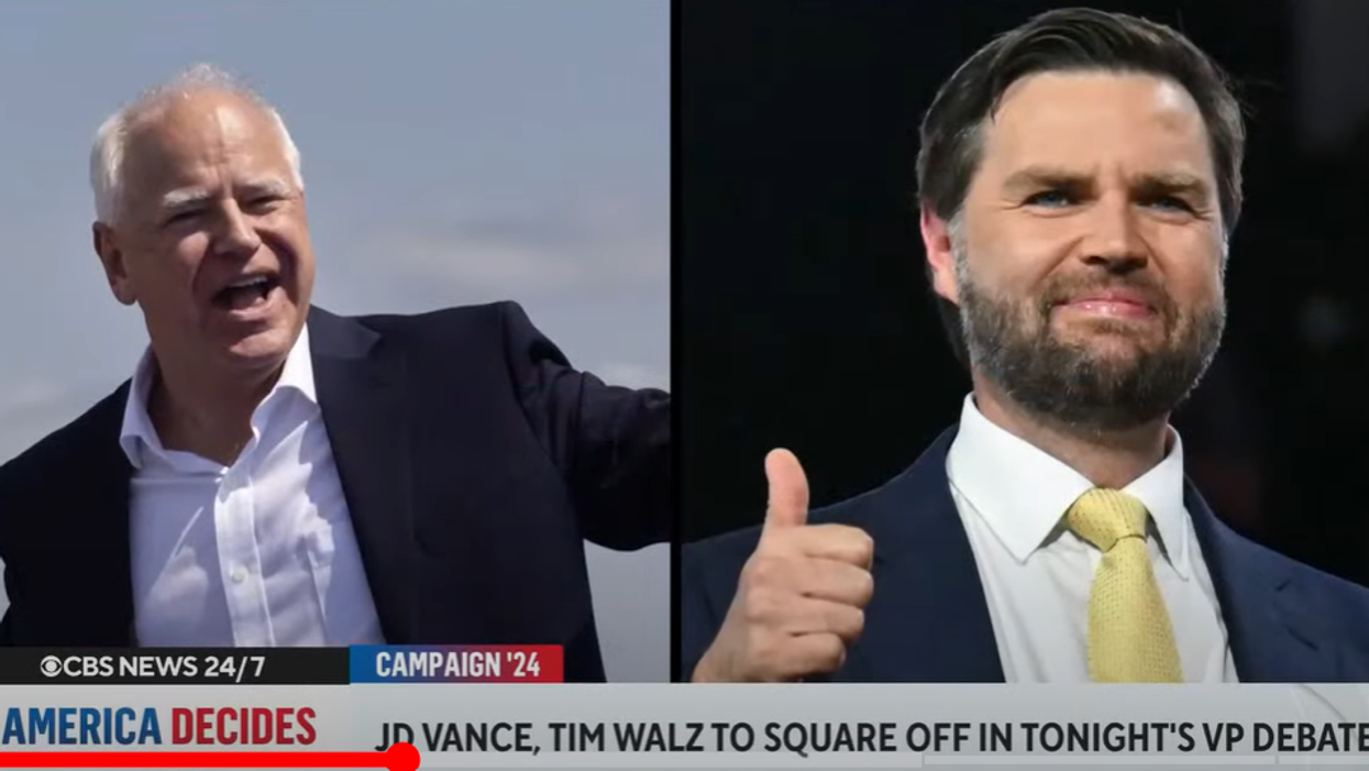 JD Vance and Tim Walz debate