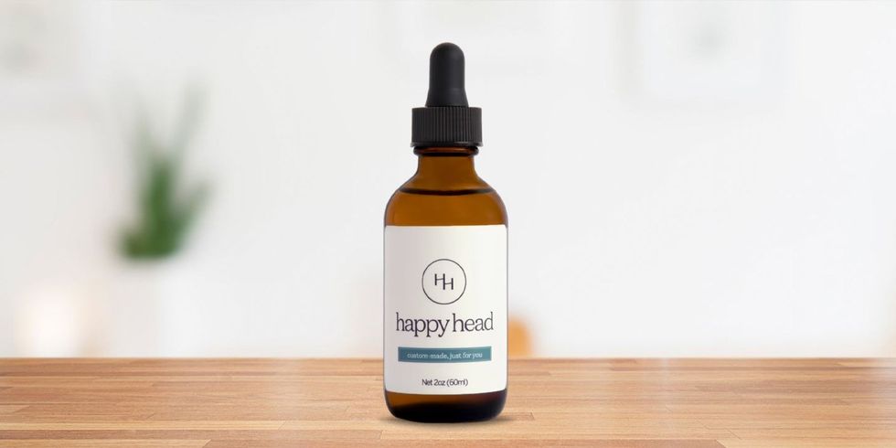 Happy Head Custom Hair Regrowth Plan, offering personalized treatment for hair loss.