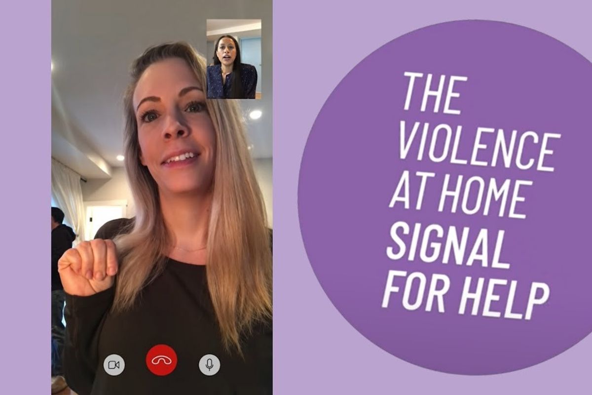 Everyone should know this international hand signal for 'Help Me'