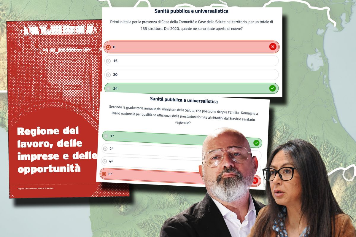 Il surreale test sul governo dell’Emilia-Romagna: «Siamo bravi o bravissimi?»