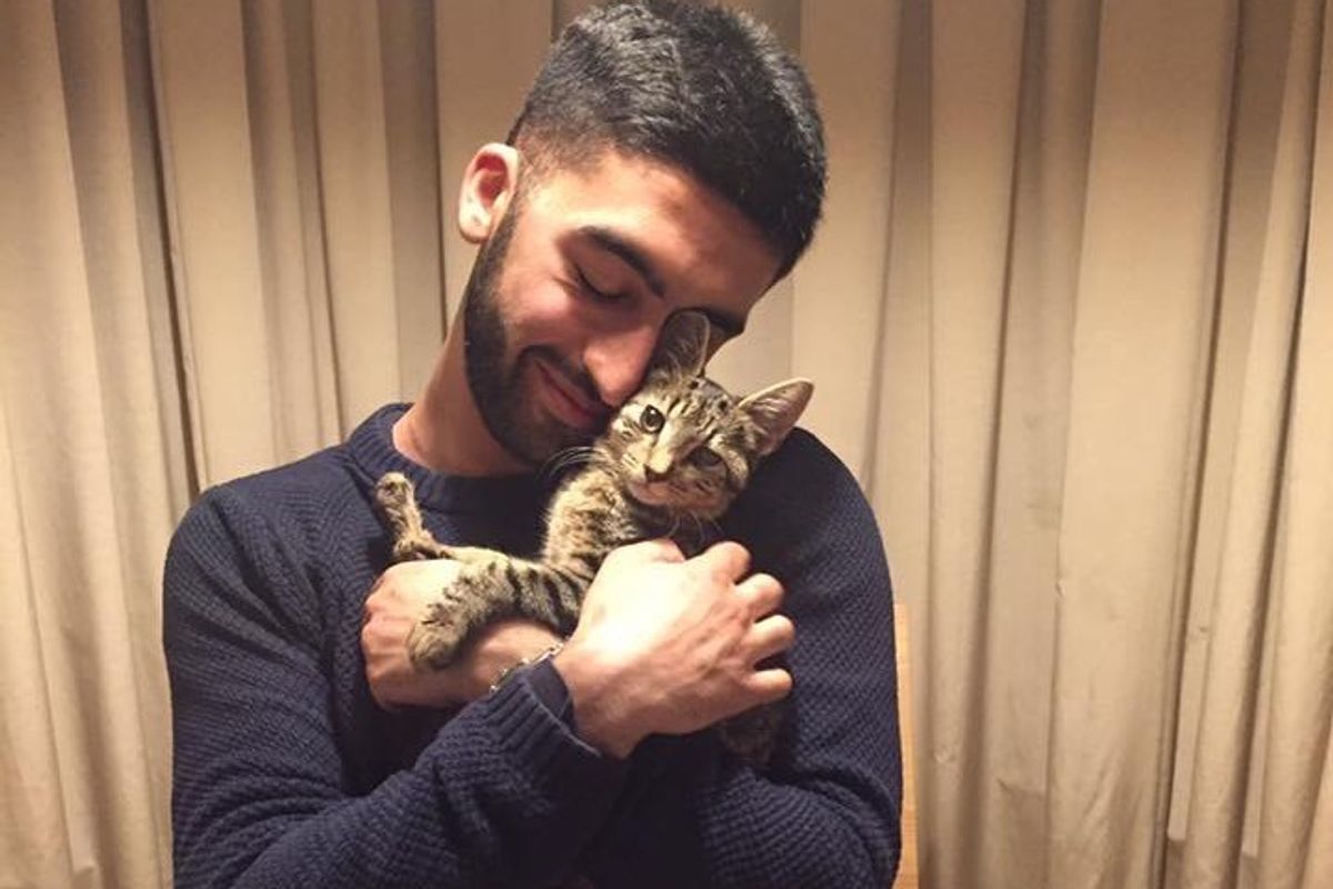 Man Reunited with His Beloved Cat After Terrible Car Crash
