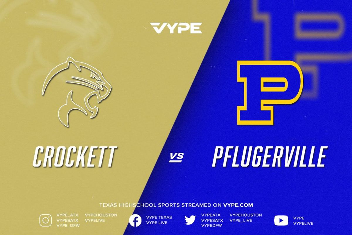 7:30PM - Football: Crockett vs. Pflugerville