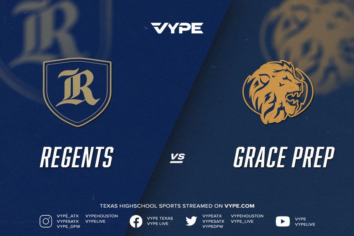7PM - Football: Regents vs. Grace Prep