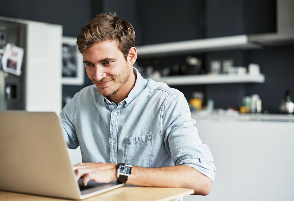 You can never watch too many cat videos stock photo