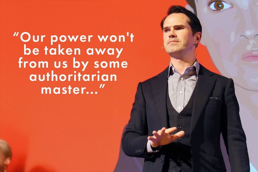 Jimmy Carr on why young men struggle: "We're giving away our power for cheap dopamine."